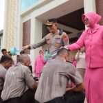 Kapolres Aceh Selatan Pimpin Upacara Kenaikan Pangkat Periode 1 Juli 2025