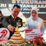Kasdam IM Hadiri Syukuran HUT Bhayangkara ke-79 di Mapolda Aceh
