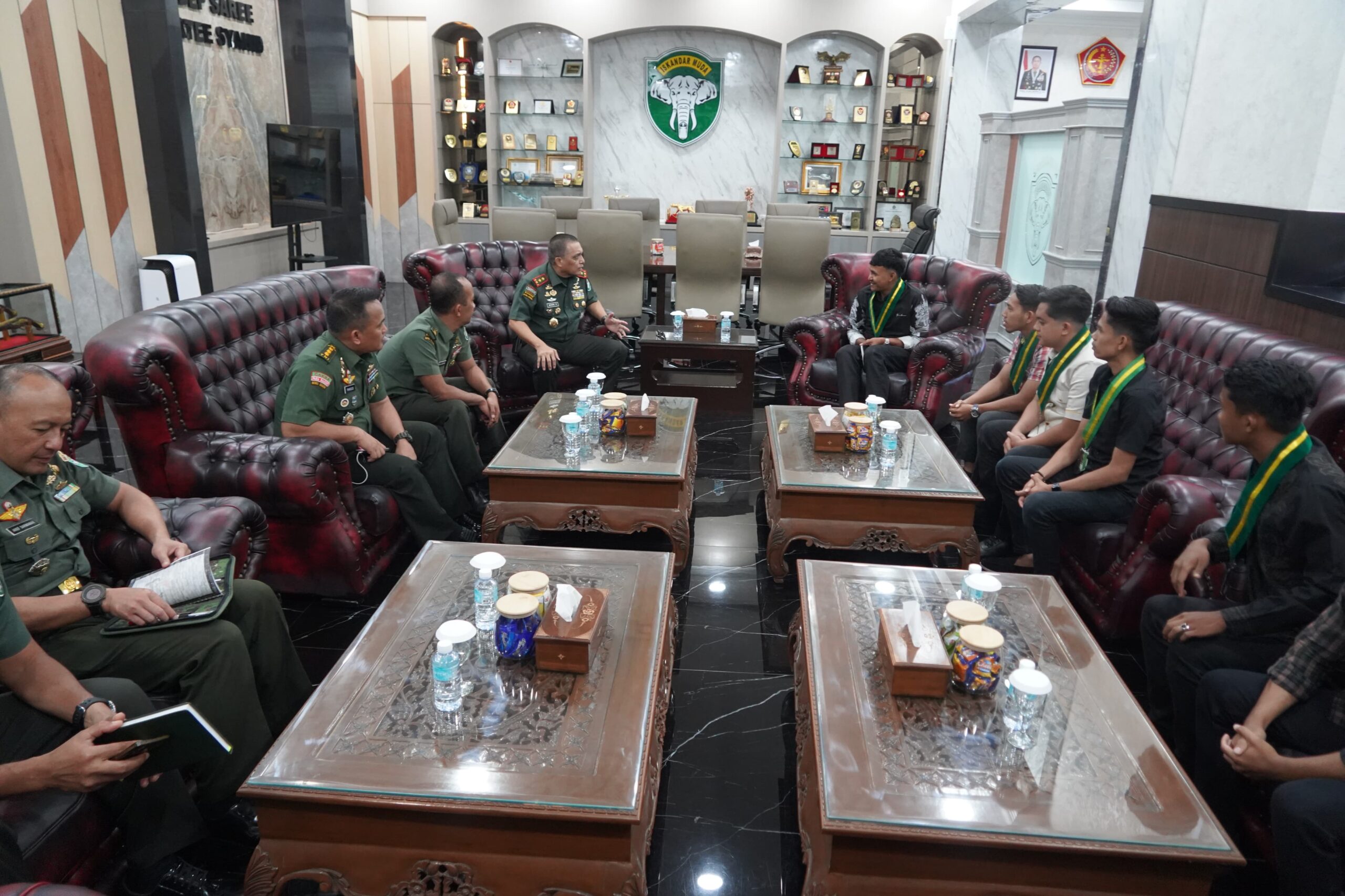 Pangdam IM Sambut SEMMI Aceh, Dorong Sinergi Mahasiswa dan TNI AD