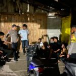 Patroli Malam Polsek Labuhanhaji Timur, Antisipasi Kejahatan dan Himbau Remaja Jaga Kamtibmas