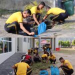 Polres Aceh Selatan Laksanakan Jumat Bersih Ciptakan Lingkungan Kerja yang Nyaman dan Sehat