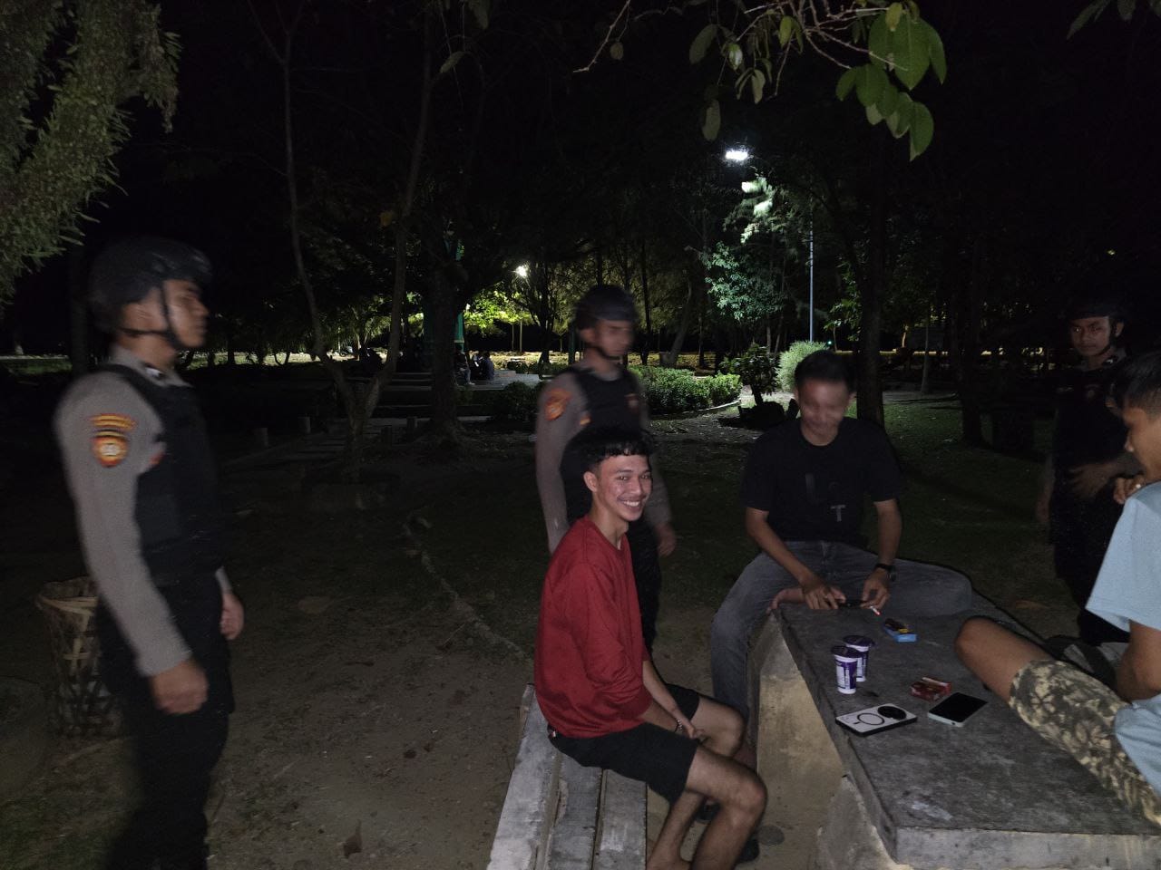 Sat Samapta Polres Aceh Selatan Gelar Patroli Malam di Pusat Keramaian