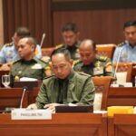 Panglima TNI dan Menhan RI Hadiri Raker Bersama Komisi I DPR RI