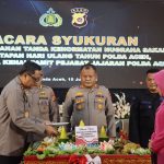 Polda Aceh Gelar Syukuran atas Penganugerahan Tanda Kehormatan Nugraha Sakanti
