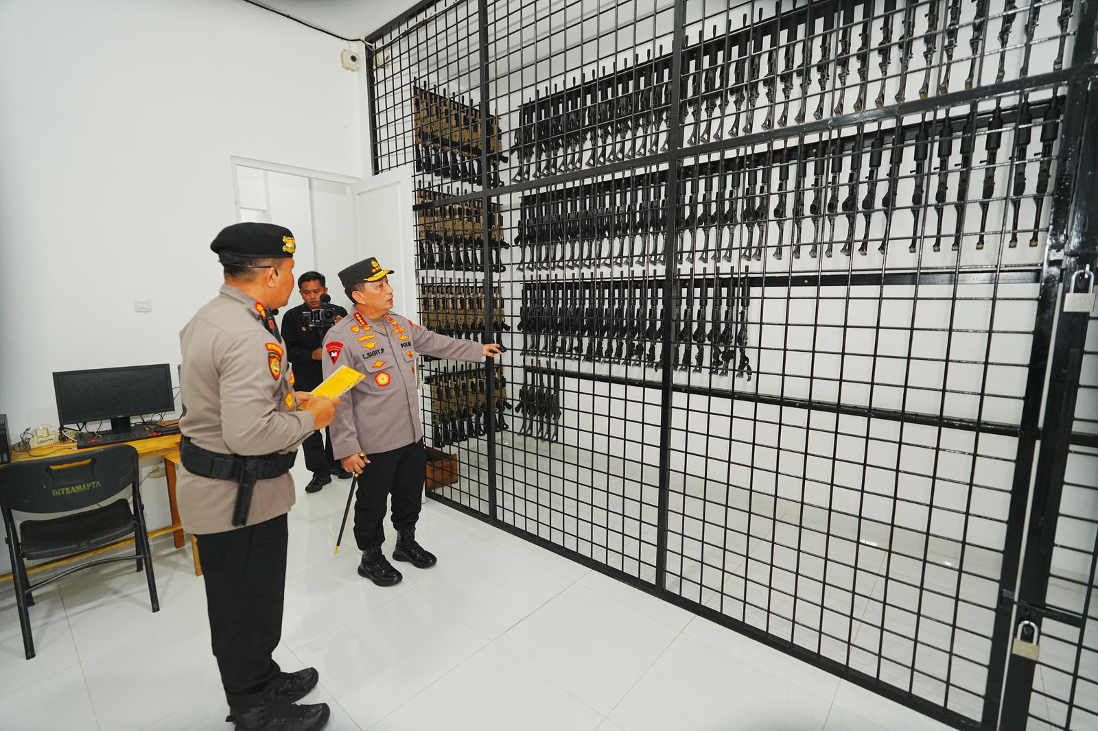 Usai Groundbreaking Dapur SPPG, Kapolri Tinjau Gedung-Fasilitas Polda Sumut