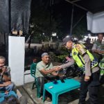 Personel Kluet Timur Lakukan Patroli Malam jaga Kondusifitas Wilayah