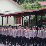 Polres Aceh Selatan Gelar Latihan PBB Rutin untuk Membentuk Personel yang Disiplin