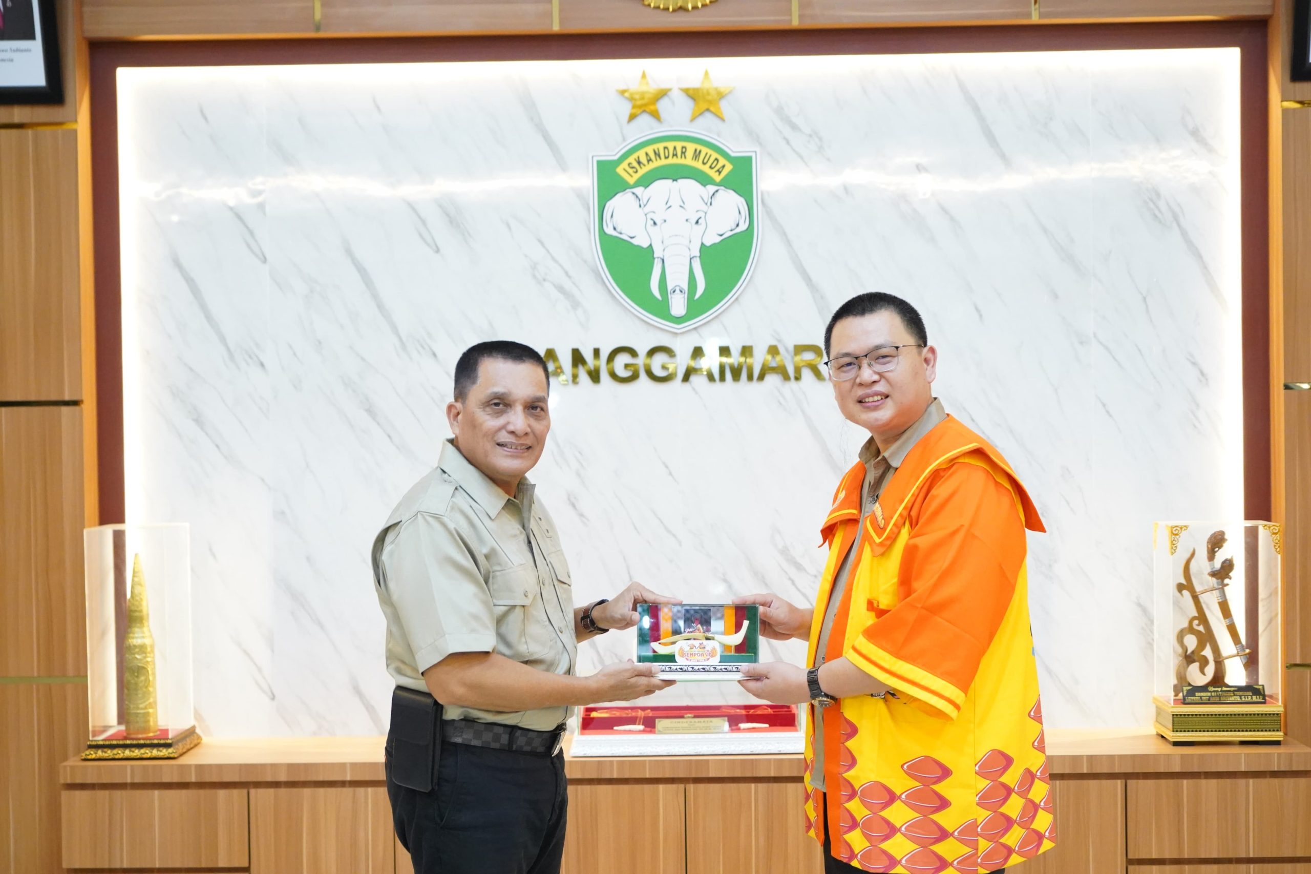 Pangdam Iskandar Muda Terima Audiensi Koordinator Sempoa Indonesia Pratama Aceh