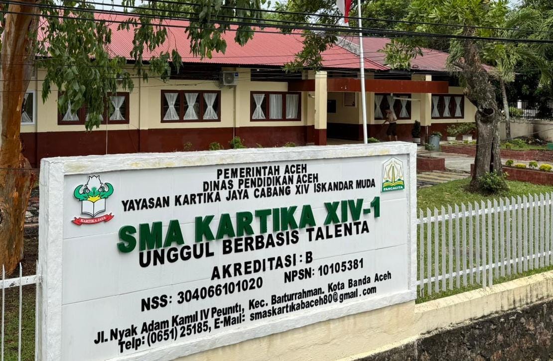 Pangdam IM Apresiasi Prestasi SMA Kartika XIV-1 Banda Aceh