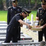 Jelang Hari Pengayoman ke-80, Kemenkum Aceh Tabur Bunga di TMP Banda Aceh