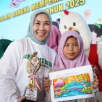 Meriahkan Hari Anak Nasional, Persit KCK PD IM Gelar Lomba Mewarnai untuk Anak Prajurit TNI
