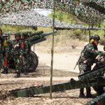 Pangdam Iskandar Muda Tinjau Langsung Latihan Menembak Senjata Berat Yonarmed 17/RC di Pidie