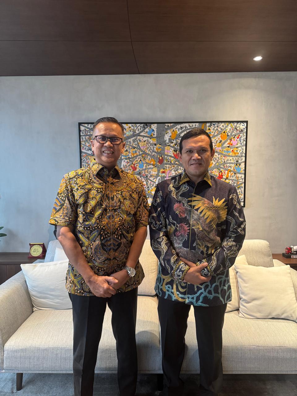 Wagub Aceh Bertemu Dirut Semen Indonesia: Bahas Keberlangsungan Pabrik SIA Laweung dan Dorong Pembukaan Pelabuhan untuk Umum