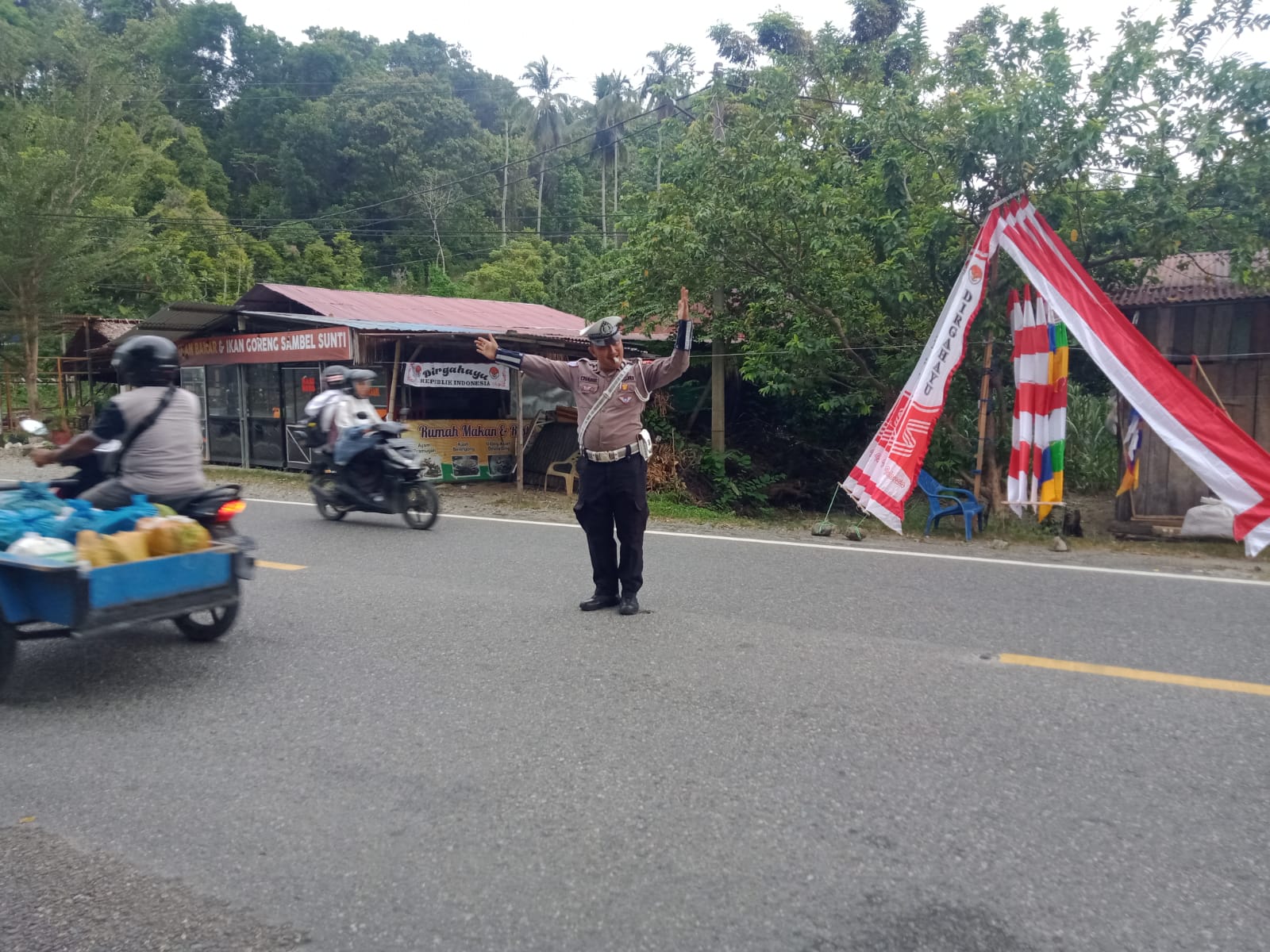 Strong Point Pagi Satlantas Wujud Pelayanan Prima untuk Kelancaran Lalu Lintas