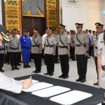 Kapolres Aceh Timur Pimpin Sertijab Kabag, Kasat, Kasi, Kapolsek dan Pelantikan Kasipropam