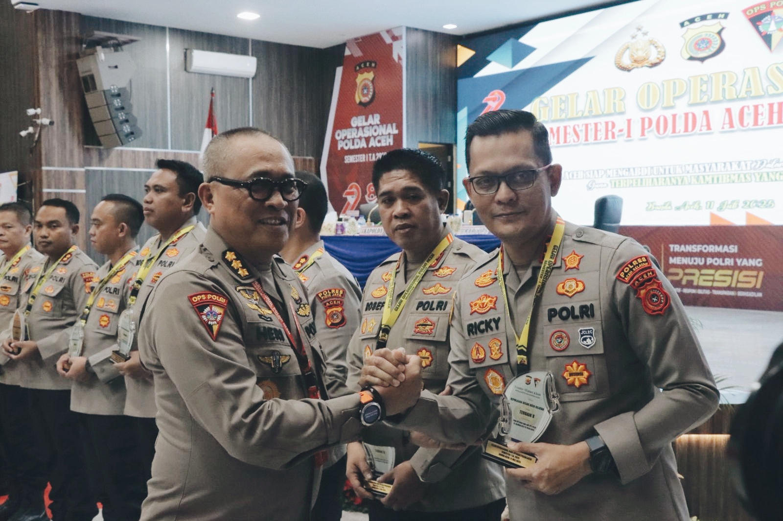 Polres Aceh Selatan Raih dua Penghargaan Keaktifan Aplikasi dan Pencegahan Karhutla