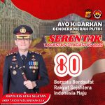 Kapolres Aceh Selatan Ajak Warga Serentak Kibarkan Bendera Merah Putih Sambut Hut RI ke-80