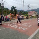 Gatur Pagi Satlantas Polres Aceh Selatan Pastikan Jalanan Aman dan Tertib