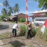 Sambut HUT RI ke-80, Polsek Jajaran Polres Aceh Selatan Gelar Patroli dan Himbauan Pengibaran Bendera Merah Putih