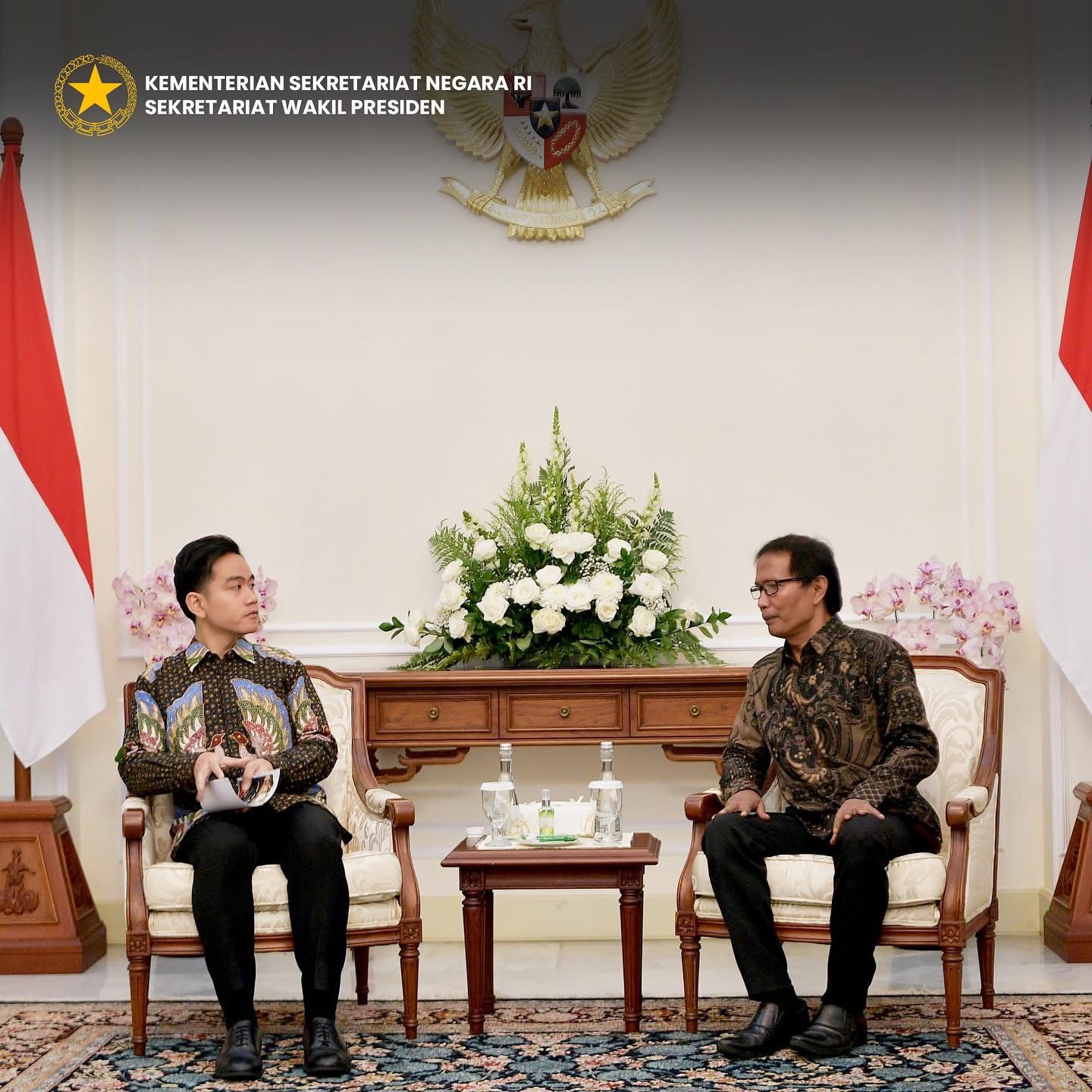 Wapres Gibran Terima Audiensi Pengurus Keroncong Tugu Cafrinho di Istana Wapres