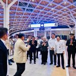 Presiden Prabowo Bertolak ke Jabar Menggunakan Kereta Cepat Whoosh