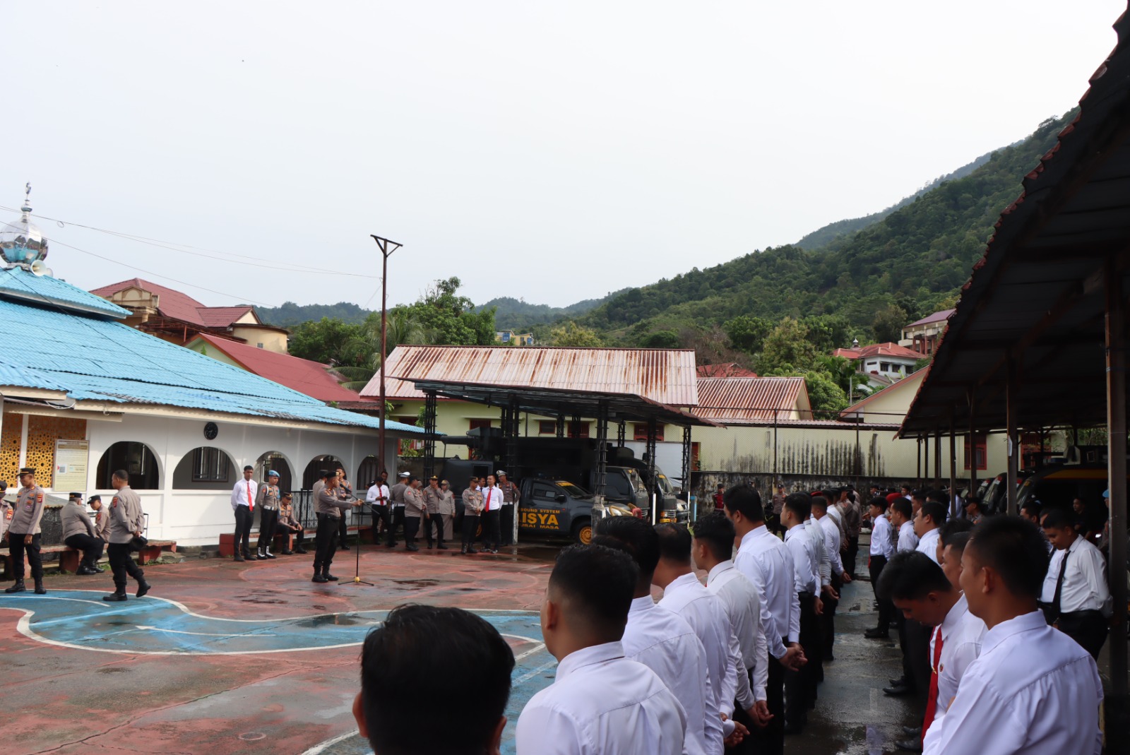 Tingkatkan Profesionalisme, Polres Aceh Selatan Bahas Peran Sat Samapta di Senin Belajar