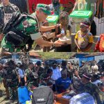 Kasdam IM Hadiri Bakti Sosial Satgas Yonif 112/DJ di Papua Tengah
