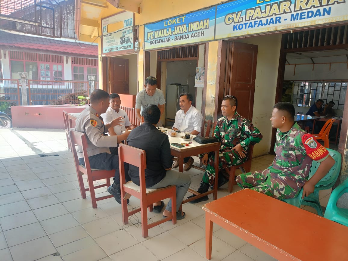 Danramil 06/Kluet Utara dan Muspika Matangkan Persiapan HUT ke-80 RI