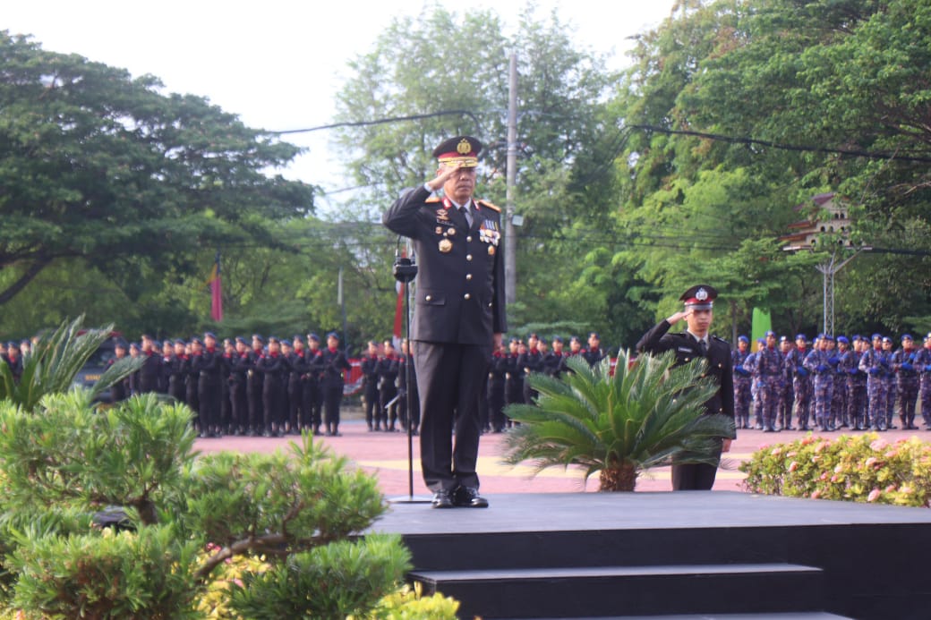 Brigjen Ari Wahyu Widodo Pimpin Upacara HUT ke-80 Kemerdekaan di Polda Aceh