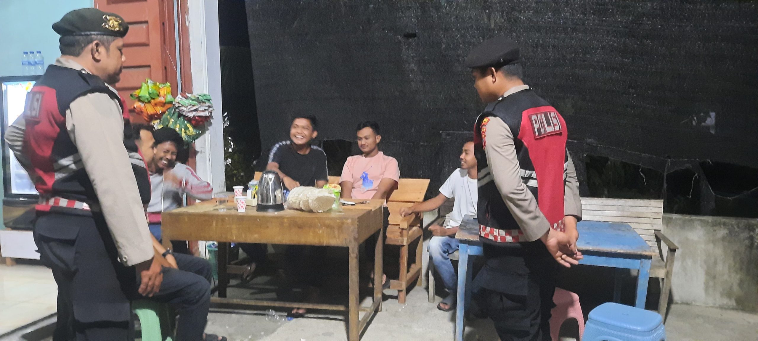 Polsek Labuhanhaji Timur Gelar Patroli Malam di Jam Rawan Antisipasi Gangguan Kamtibmas