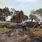 Polres Aceh Selatan Bersama Tim Gabungan Intensifkan Pemadaman Karhutla di Kecamatan Bakongan
