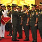 Panglima TNI Pimpin Upacara Peresmian, Likuidasi Satuan, Sertijab dan Laporan Korps Kenaikan Pangkat Pati TNI