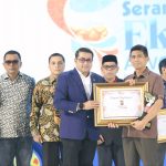 Kapolda Aceh Terima Penghargaan pada Malam Penganugerahan Serambi Ekraf 2025