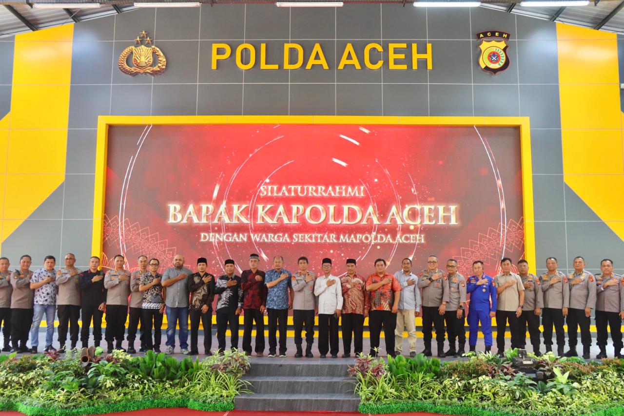 Brigjen Marzuki Ali Basyah Silaturahmi dengan Masyarakat Lingkungan Mapolda Aceh
