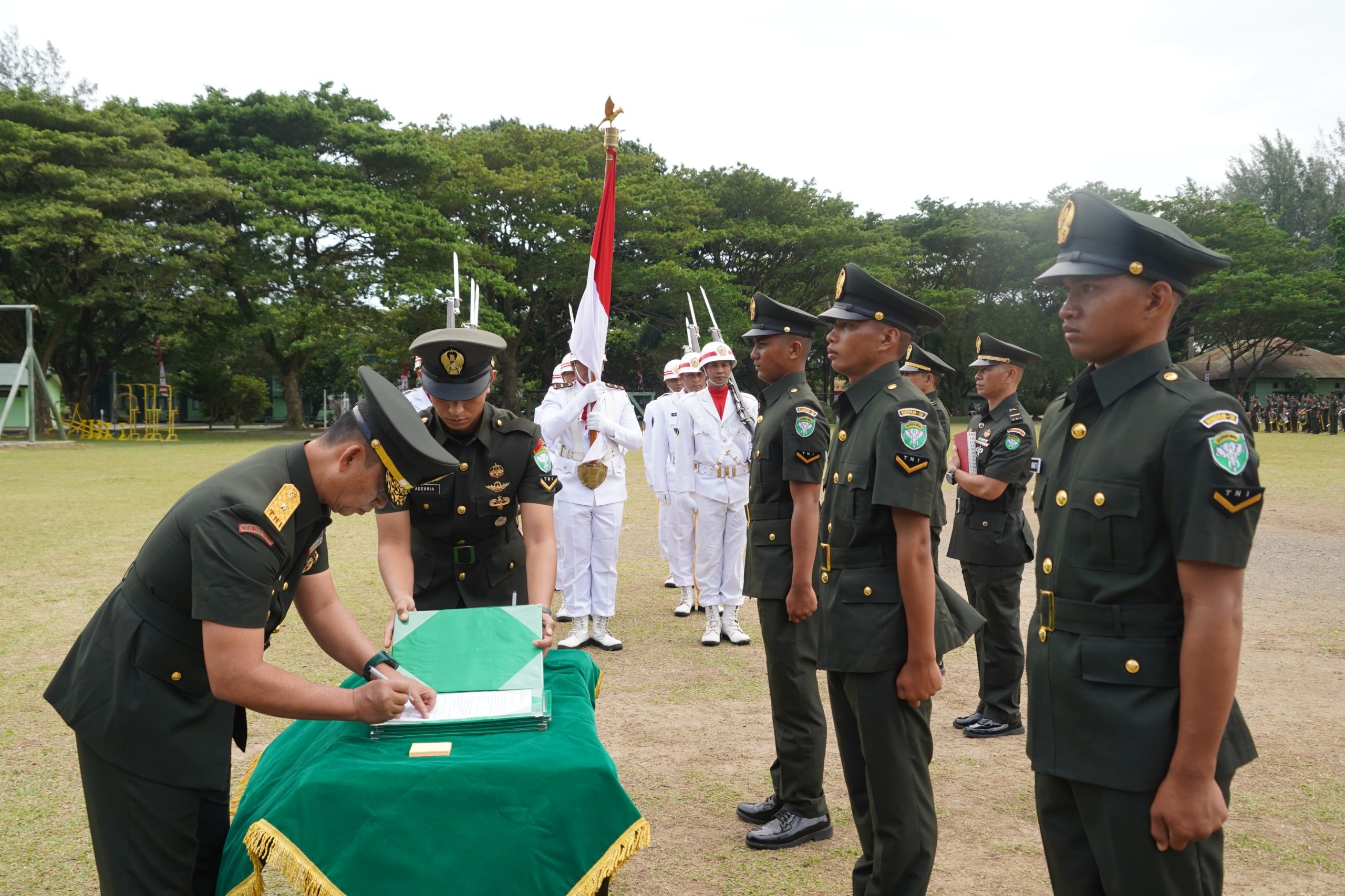 196 Anak Petani Dilantik Jadi Bintara TNI AD di Rindam IM