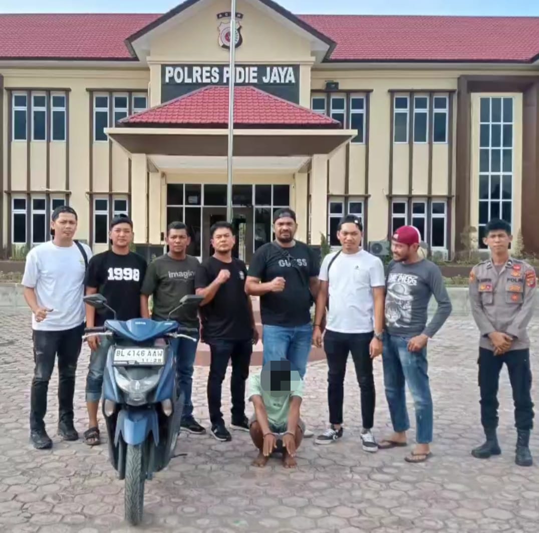 Polres Aceh Selatan Ungkap Kasus Curanmor di SPBU Geulumbuk