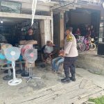 Personel Polsek Kluet Utara Dekatkan Diri dengan Warga Sampaikan Himbauan Kamtibmas
