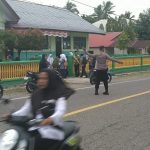 Personel Polsek Samadua Gelar Strong Point Pagi Cegah Kemacetan dan Jaga Keselamatan Pelajar