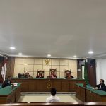 Sidang Pembacaan Tuntutan Atas Nama Terdakwa AA Dalam Perkara Tindak Pidana Korupsi Penerbitan Redistribusi Sertifikat Tanah di Kecamatan Setia Bakti, Kabupaten Aceh Jaya Tahun 2016