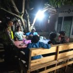 Cegah Gangguan Kamtibmas, Polsek Labuhanhaji Lakukan Patroli Malam Rutin