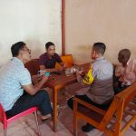 Ngopi Santai, Polsek Labuhanhaji Jalin Keakraban dengan Masyarakat