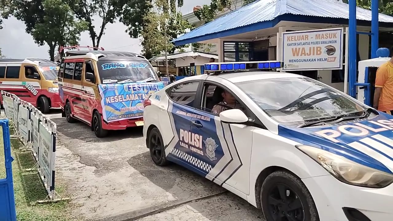 Sat Lantas Polres Simalungun Gelar Festival Keselamatan, Peringati Hari Lalu Lintas Bhayangkara ke-70