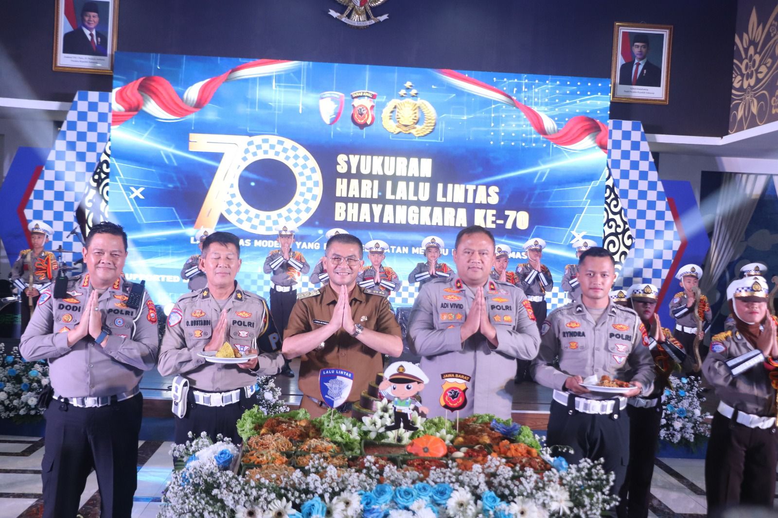 Polda Jabar Gelar Syukuran Hari Lalu Lintas Bhayangkara ke-70, Angkat Tema “Lalu Lintas Modern yang Berkeselamatan Menuju Indonesia Emas”