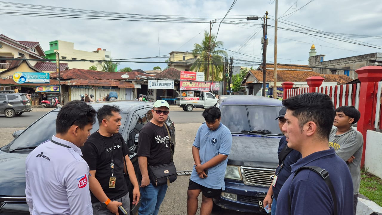 Sat Reskrim Polresta Jambi Sidak 4 SPBU di Kota Jambi Guna Pastikan Tidak Adanya Penyalah Gunaan BBM Bersubsidi