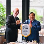 Presiden Prabowo Menerima Kunjungan Presiden FIFA di New York