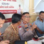Jumat Curhat, Polres Aceh Selatan Jalin Silaturahmi dan Berikan Himbauan Kamtibmas ke Masyarakat