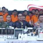 Operasi Gabungan BNN dan Polri Gagalkan Peredaran Narkoba Rp 2,65 Triliun