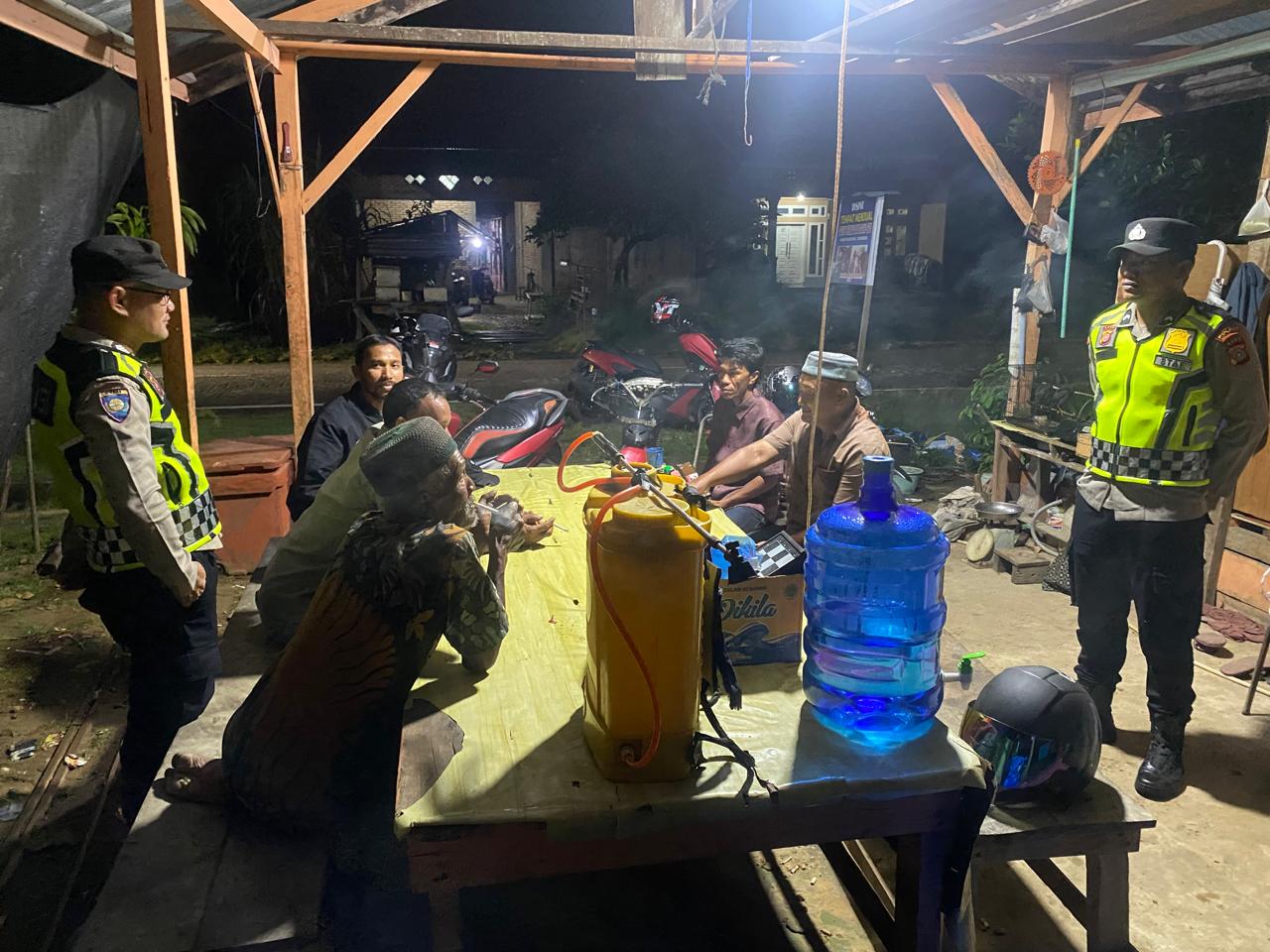 Polsek Bakongan Timur Gelar Patroli Malam Cegah Gangguan Kamtibmas