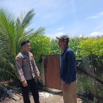 Polsek Kluet Selatan Dukung Masyarakat Manfaatkan Lahan untuk Tanaman Bergizi