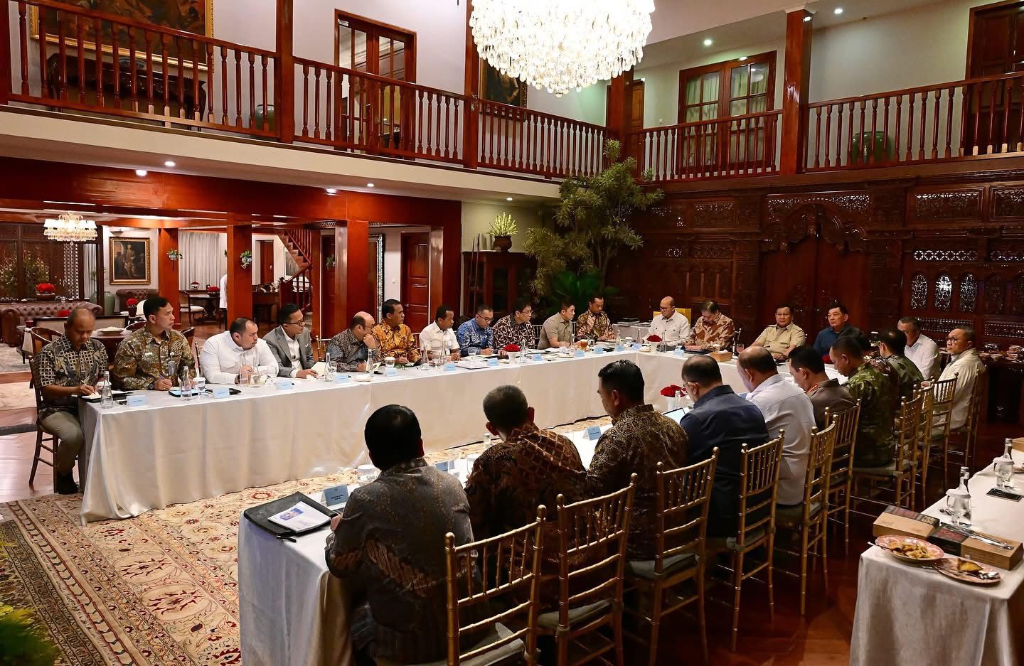 Sejumlah Anggota Kabinet Merah Putih Dipanggil Presiden Prabowo ke Kediaman Pribadinya